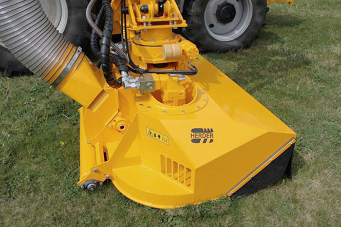 HERDER FALCIATRICE A LAME CON ASPIRAZIONE